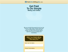 Tablet Screenshot of mobile.paidonlinewritingjobs.com